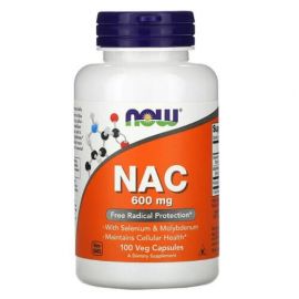 Now Foods NAC 600 mg 100 капс