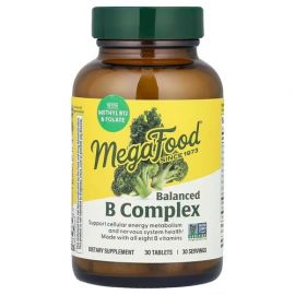 MegaFood Balanced B Complex 30 таблеток