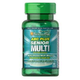 Puritan's Pride ABC Plus Senior Multivitamin Multi-Mineral Formula 60 таб.