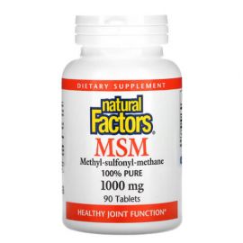 Natural Factors MSM 1000 mg 90 caps