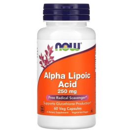 NOW Alpha Lipoic Acid 250 mg 60 капсул