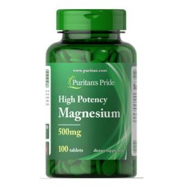 Puritan's Pride Magnesium 500 mg 100 табл