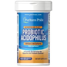 Puritan's Pride Probiotic Acidophilus 3 billion 100 капсул