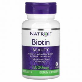 Natrol Biotin 1000 mcg 100 таб