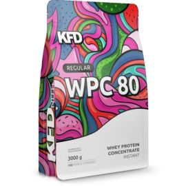 KFD REGULAR WPC 80 (instant) 3000 грам, Білий шоколад - Малина