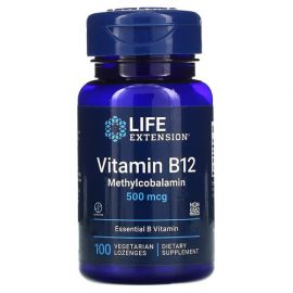 Life Extension Vitamin B12 Methylcobalamin 500 mcg 100 льодяників