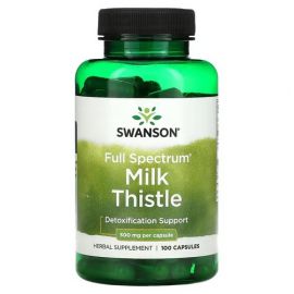 Swanson Milk Thistle 500 mg 100 капсул