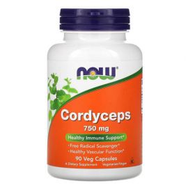 NOW Cordyceps 750 mg 90 капс