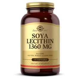 Solgar Soya Lecithin 1360 mg 100 рідких капсул