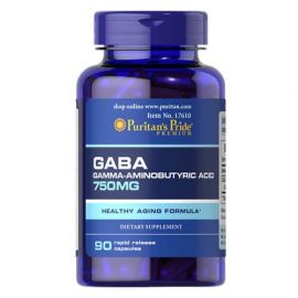 Puritan's Pride GABA 750 mg 90 капс