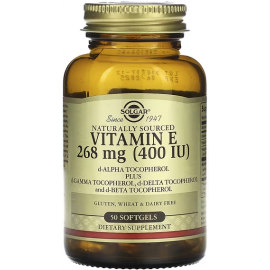 Solgar Vitamin E 268 мг (400 МО) 50 капсул