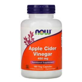 NOW Apple Cider Vinegar 450 mg 180 капсул