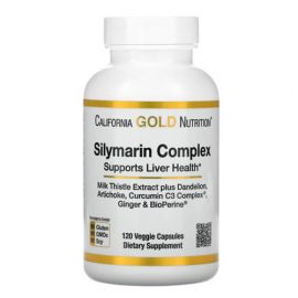 California Gold Nutrition Silymarin Complex 120 капсул