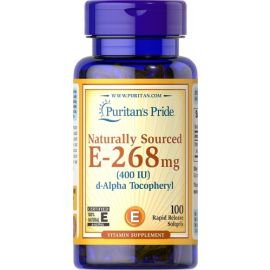 Puritan's Pride Vitamin E-400 iu Naturally Sourced 100 капс.