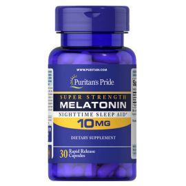 Puritan's Pride Melatonin 10 mg 30 капс