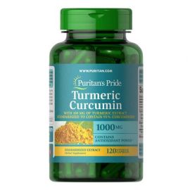 Puritan's Pride Turmeric Curcumin 1000 mg with Bioperine 5 mg 120 капсул