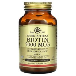 Solgar Biotin 5000 мкг 100 капсул