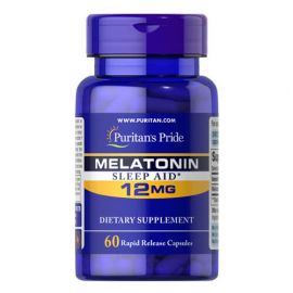 Puritan's Pride Melatonin 12 mg 60 капсул