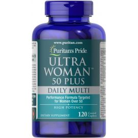 Puritan's Pride Ultra Woman 50 Plus Multi-Vitamin 120 таблеток