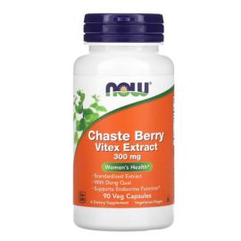 NOW Chaste Berry Vitex Extract 300 mg 90 капсул