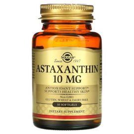 Solgar Astaxanthin 10 mg 30 капсул