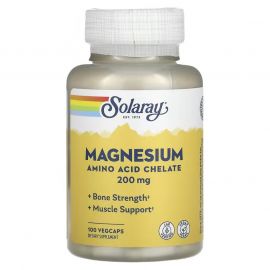 Solaray Magnesium 200 mg 100 вегетаріанських капсул