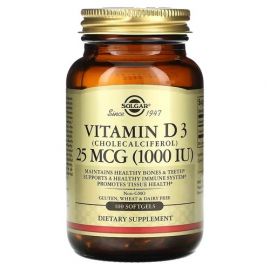 Solgar Vitamin D3 1000 IU (25 mcg) 100 капсул