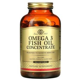 Solgar Omega-3 Fish Oil Concentrate 240 капсул