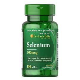 Puritan's Pride Selenium 100 mcg 100 таб.