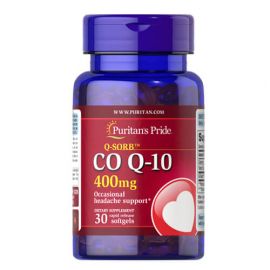 Puritan's Pride Co Q-10 400 mg 30 капсул