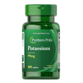 Puritan's Pride Potassium 99 mg 100 табл