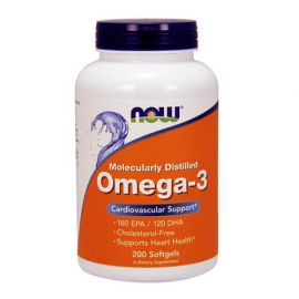 NOW Omega-3 200 капсул