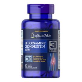 Puritan’s Pride Glucosamine Chondroitin MSM Double Strength 60 таб