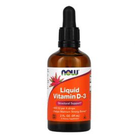 NOW Foods Liquid Vitamin D3 400 IU 59 ml