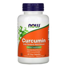 NOW Turmeric Curcumin 60 капс