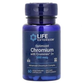 Life Extension Chromium with Crominex 3+ 500 mcg 60 капсул