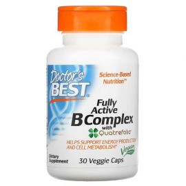 Doctor's Best Active B Complex with Quatrefolic 30 вегетаріанських капсул