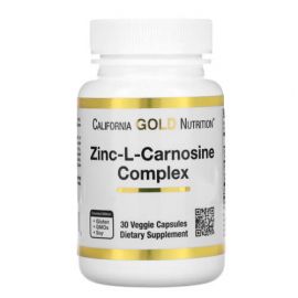 California Gold Nutrition Zinc-L-Carnosine 30 капсул