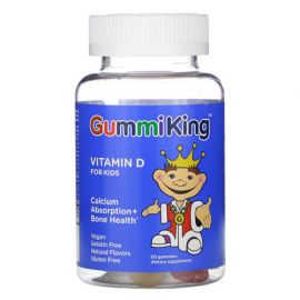 GummiKing Vitamin D for Kids 60 жувальних цукерок