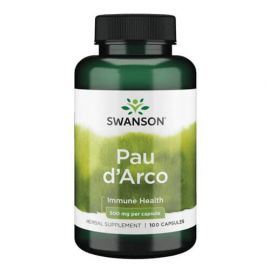 Swanson Full Spectrum Pau d'Arco 500mg 100 капсул