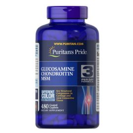 Puritan’s Pride Glucosamine Chondroitin MSM Double Strength 480 таб.