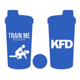 KFD Shaker Train Me Harder 600 ml, Темно-синій, Темно-синий