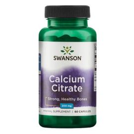 Swanson Calcium Citrate 200 mg 60 капсул