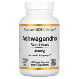 California Gold Nutrition Ashwagandha 450 mg 180 капсул