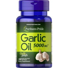 Puritan's Pride Garlic Oil 5000 mg 100 капсул