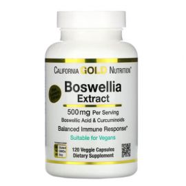 California Gold Nutrition Boswellia Extract 250 mg 120 капсул