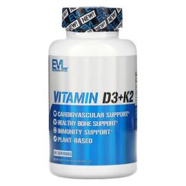 EVLution Nutrition Vitamin D3+K2 60 капсул