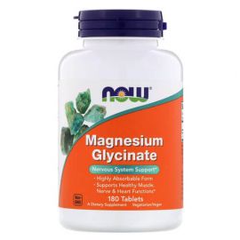 NOW Magnesium Glycinate 180 табл