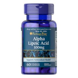 Puritan's Pride Alpha Lipoic Acid 100 mg 60 капс