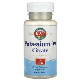 KAL Potassium 99 Citrate 99 mg 100 таблеток